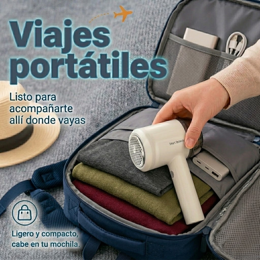 Quitapelusas Eléctrico Recargable