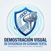 Demostración Visual de Eficiencia en Cuidado Textil