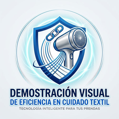 Demostración Visual de Eficiencia en Cuidado Textil